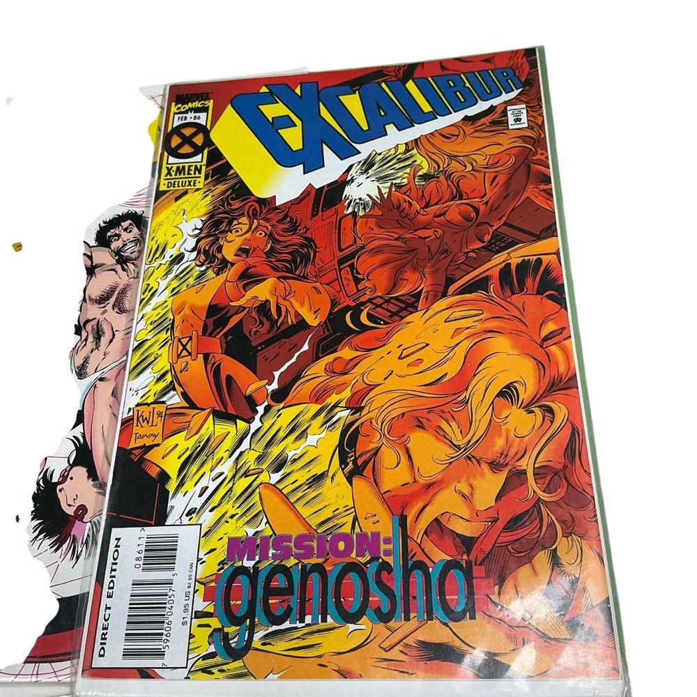 Vintage Marvel Excalibur 80s/90s comic book bundle set of 20 - Picture 3 of 5
